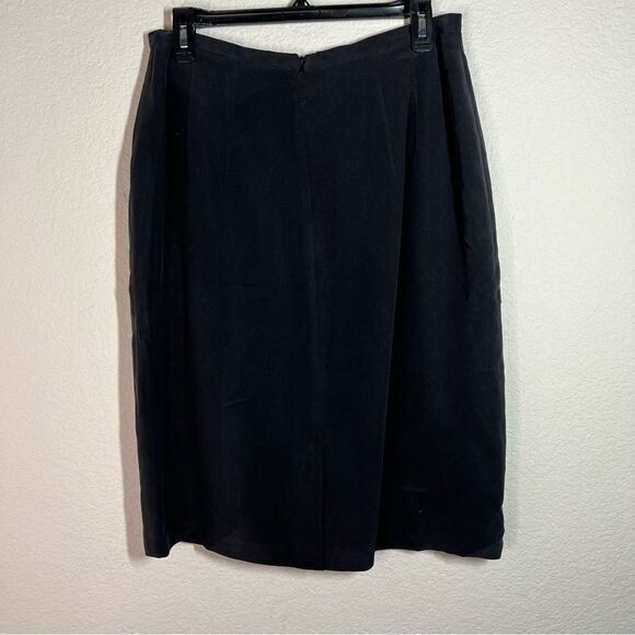 Peter Nygard Black Pencil Skirt - Picture 3 of 7